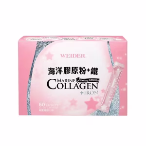 威德 海洋膠原粉+鐵 60包