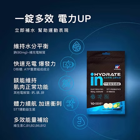 威德 電解質嚼錠 5包:圖片 5