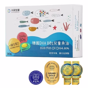 🇩🇪德國DHA 80%兒童魚油軟膠囊